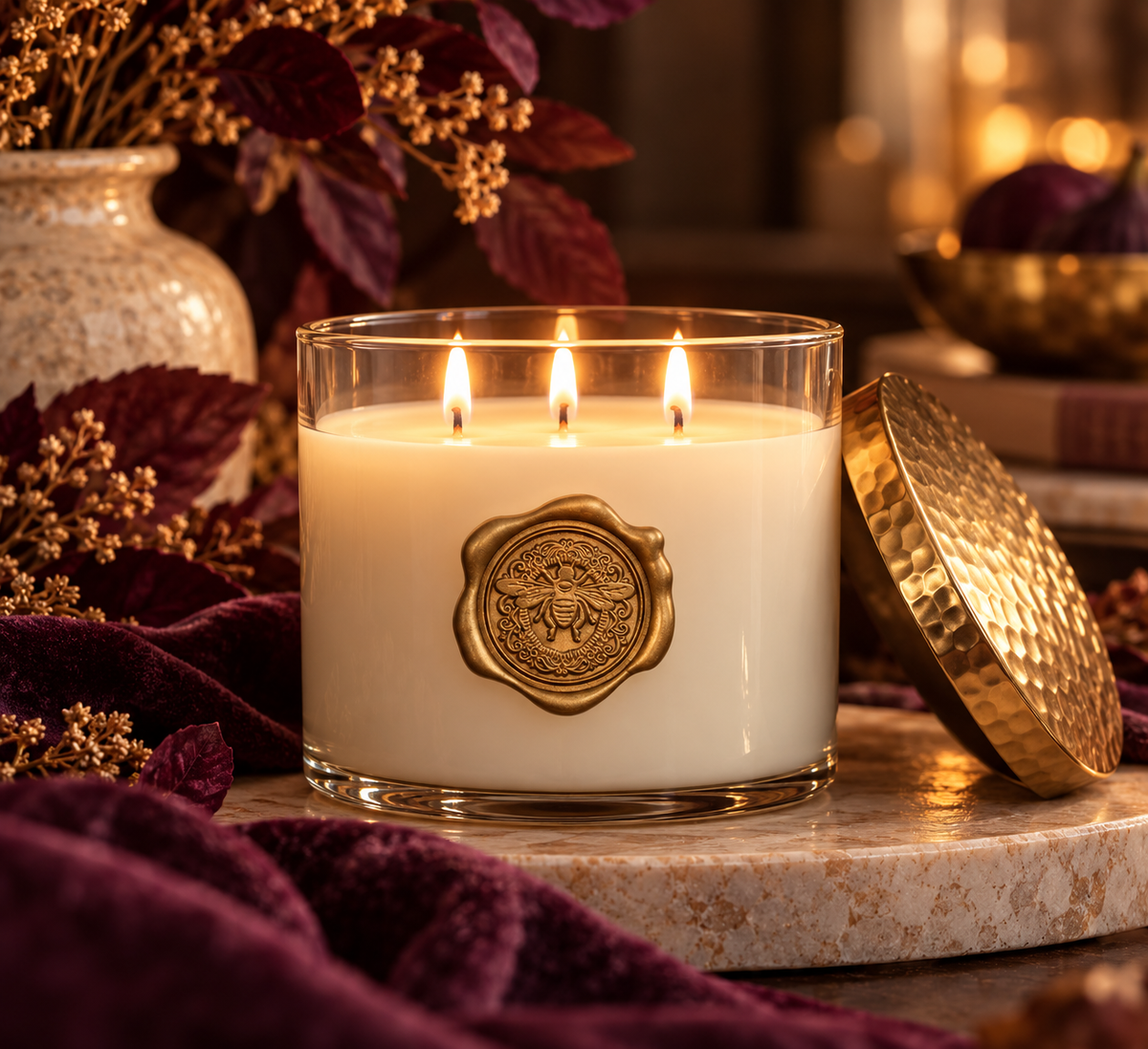 Three-Wick Fall Candles - All Scents