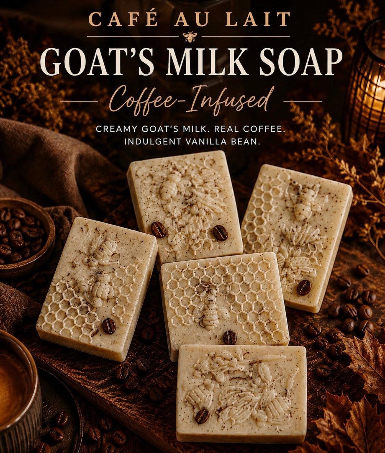 Cafe au Lait Goat's Milk Soap