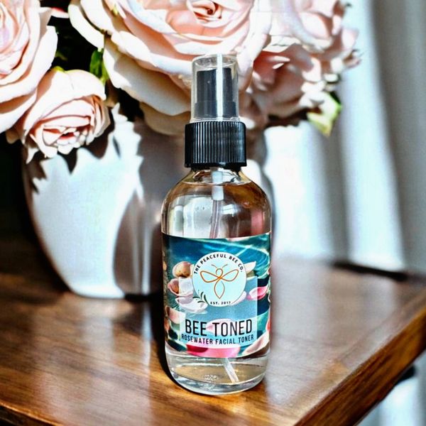 Bee Toned Rosewater Facial Toner