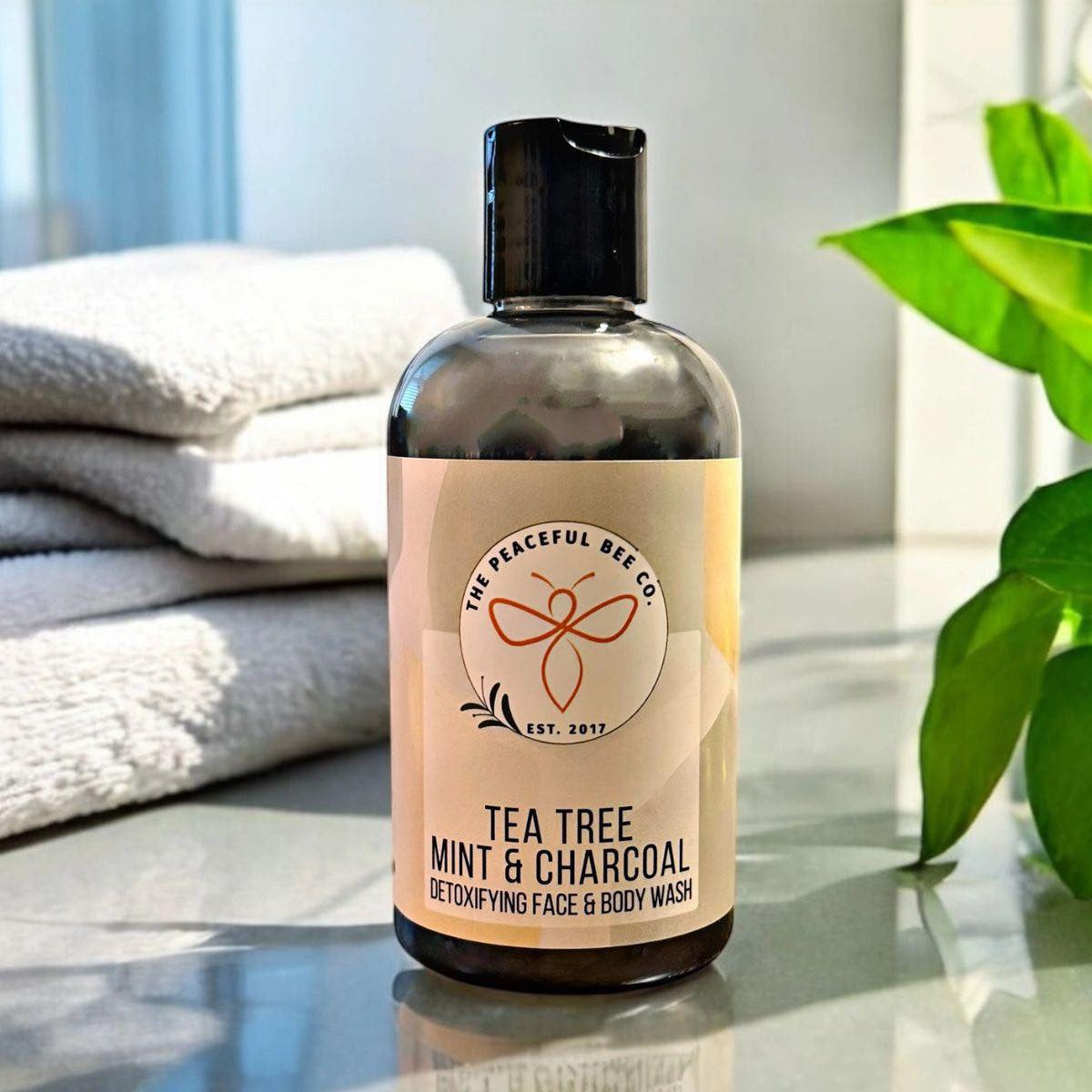 Tea Tree-Mint & Charcoal Facial & Body Wash