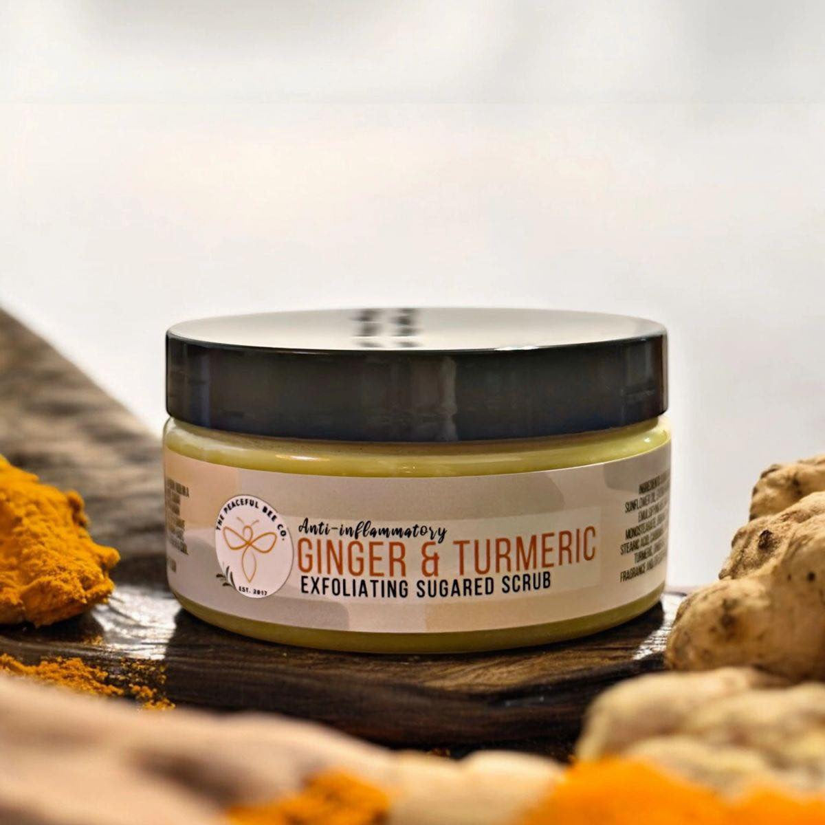 Ginger & Turmeric Pumice Face/Body Scrub