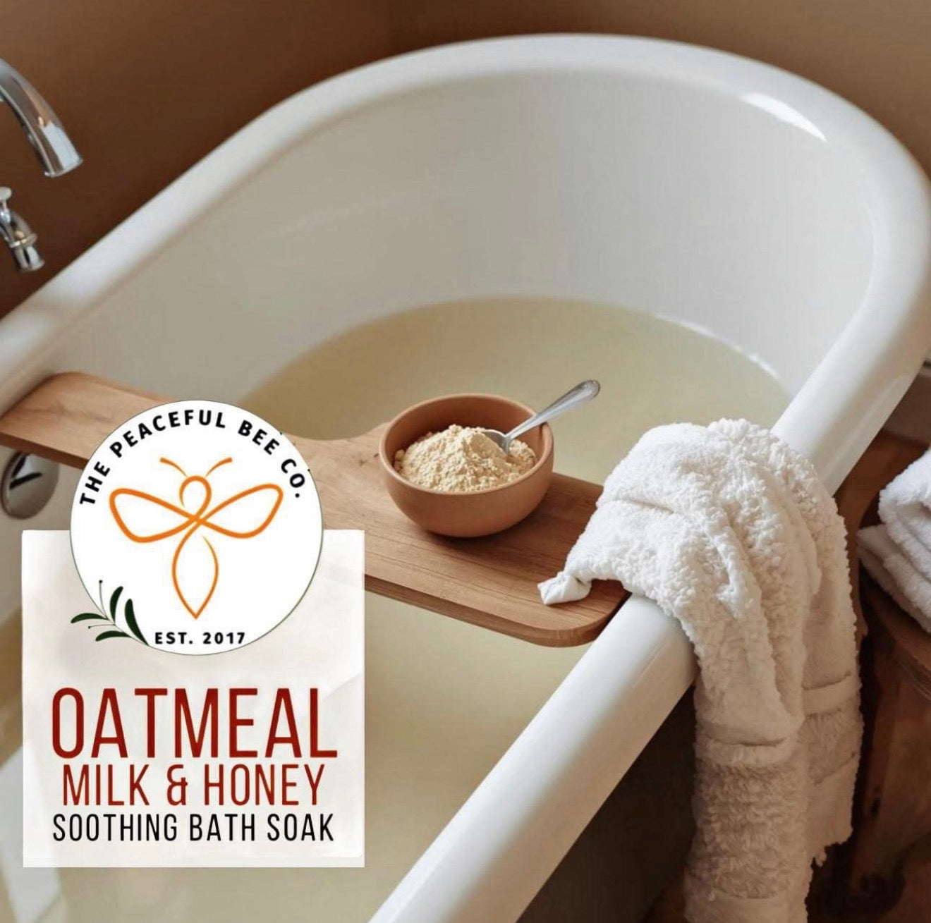 Calming Oatmeal Bath Soak