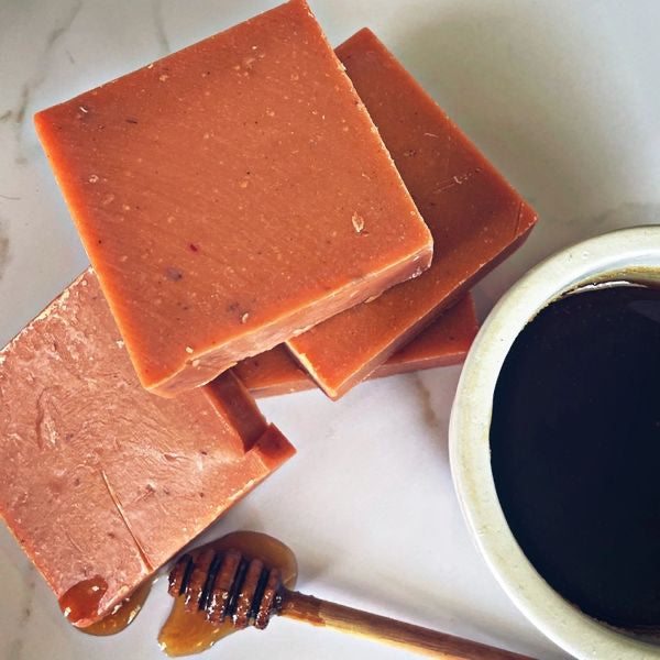 Turmeric Honey Orange Shea Butter Soap