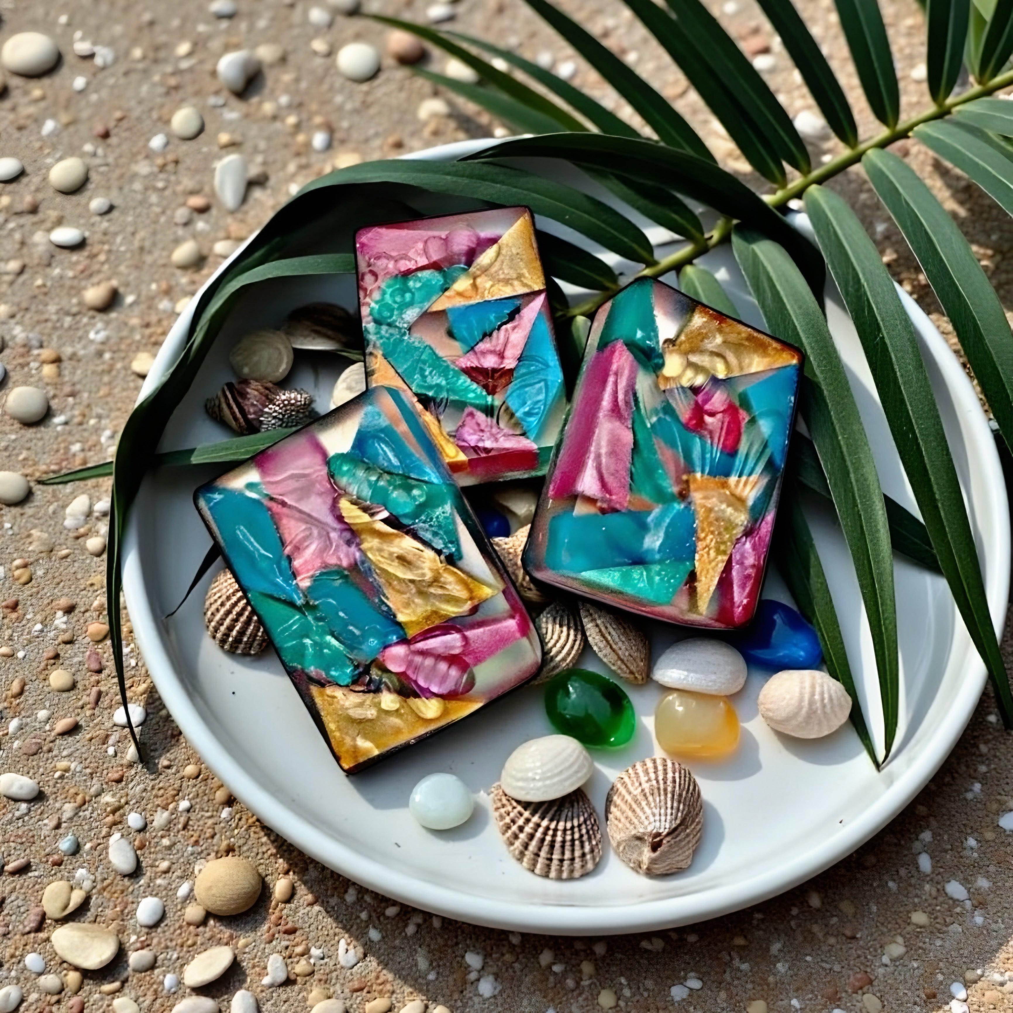 Coastal Sea Glass Glycerin Soap