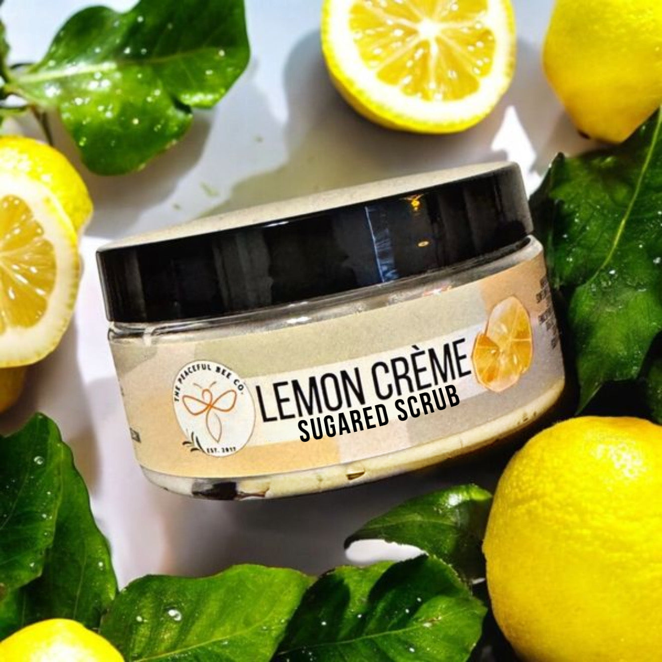 Lemon Creme Exfoliating Sugared Scrub