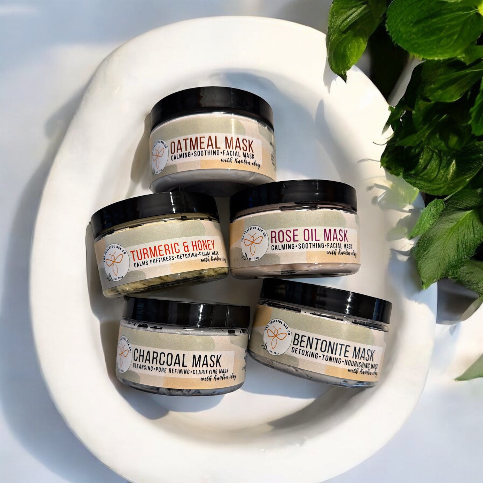 Kaolin Clay Facial Masks